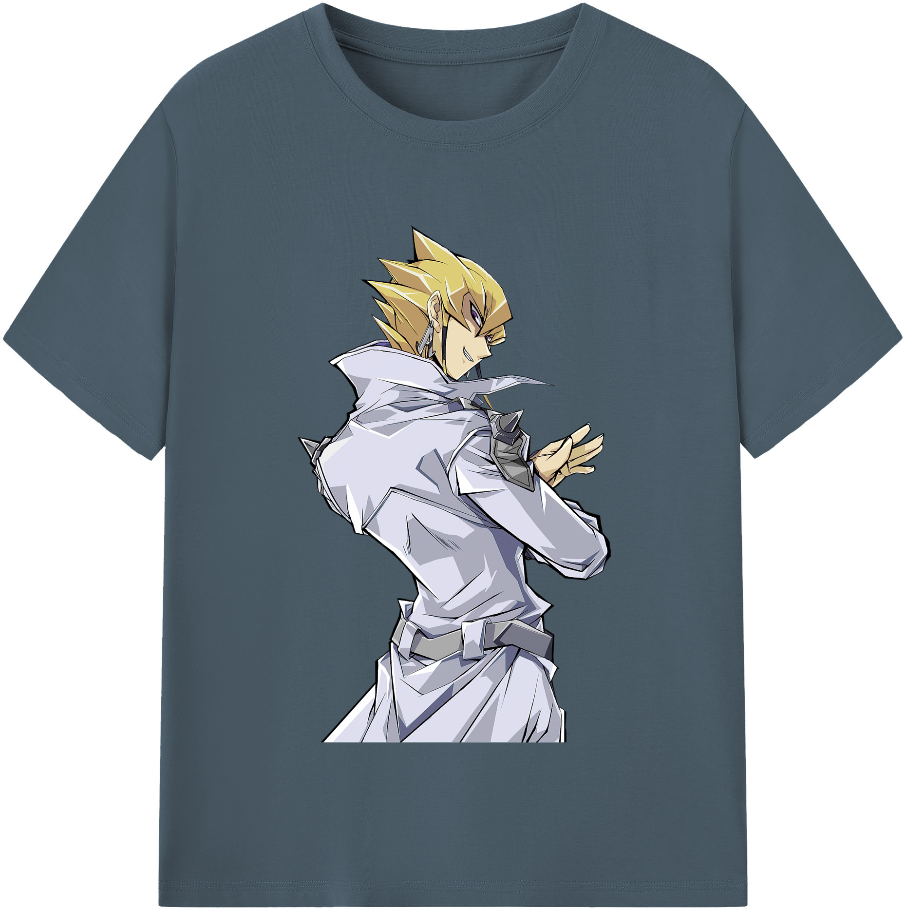 （画像用） 遊☆戯☆王 Yu-Gi-Oh! 綿100％半袖Tシャツ（フロントプリント）